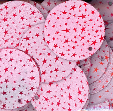 17mm Paillette Cosmic Red