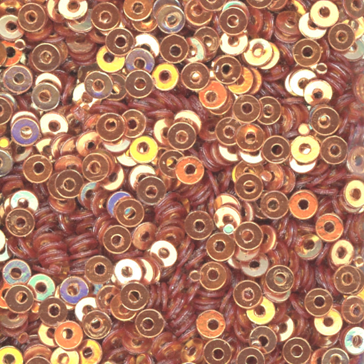 2.5mm metallic flat Antique Gold