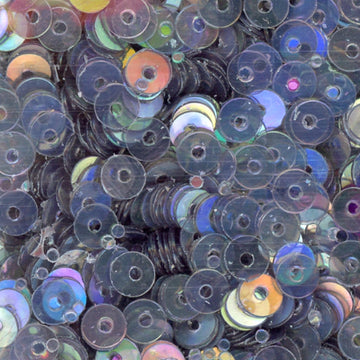3mm Flat Iridescent Gray