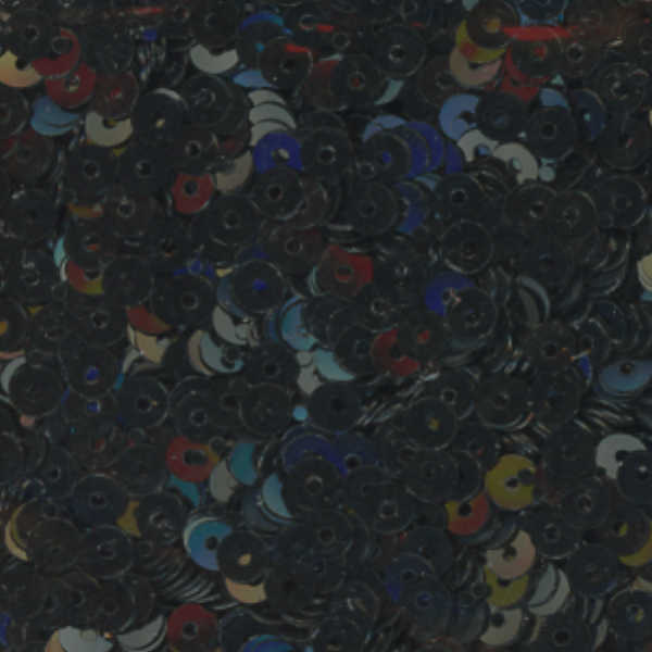 3mm Flat Black Glossy (no iridescence) 100 Grams
