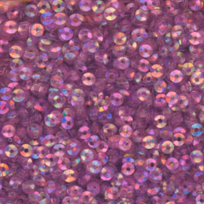 3mm Fully Cupped Iridescent Medium Orchid