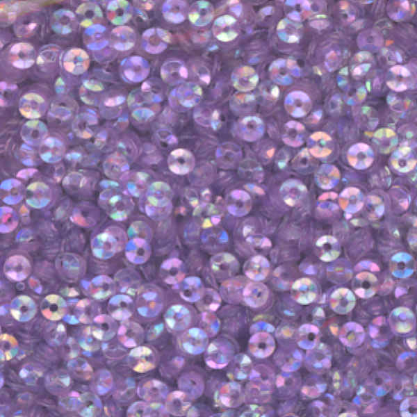 3mm Fully Cupped Iridescent Medium Orchid 100 Grams