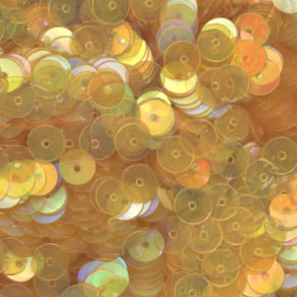 6mm Flat Iridescent Pale Autumn Sunset