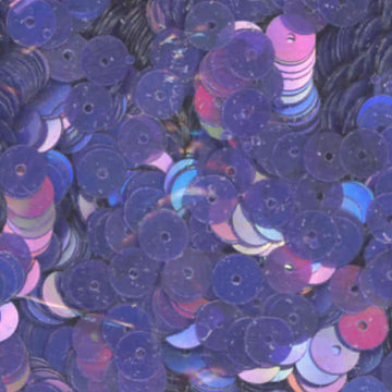 6mm Flat Iridescent Dark Purple 100 Grams