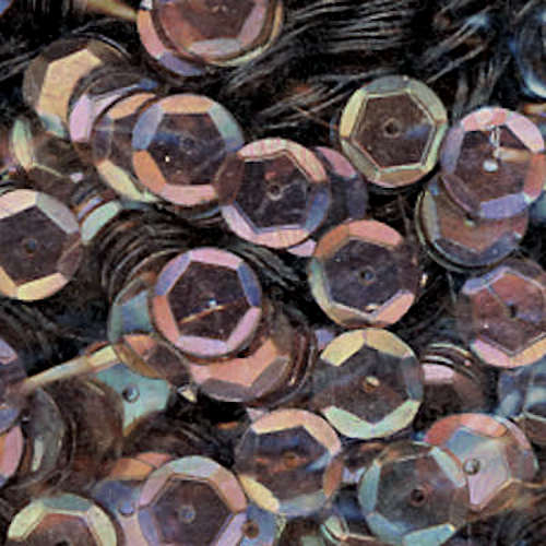 8mm Slightly Cupped Iridescent Chocolate 100 Grams
