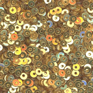 3mm Flat Metallic Gold 50 Grams