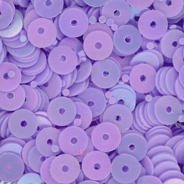 5mm Flat Opaque Iridescent Med. Purple 100 Grams