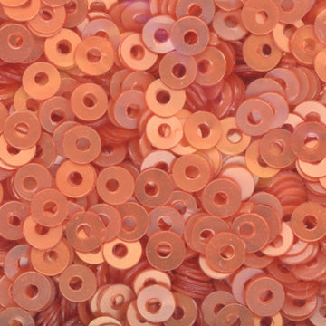 3mm Flat Satin Light Burnt Orange 100 Grams