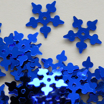 10mm Metallic Starflake Cobalt Blue
