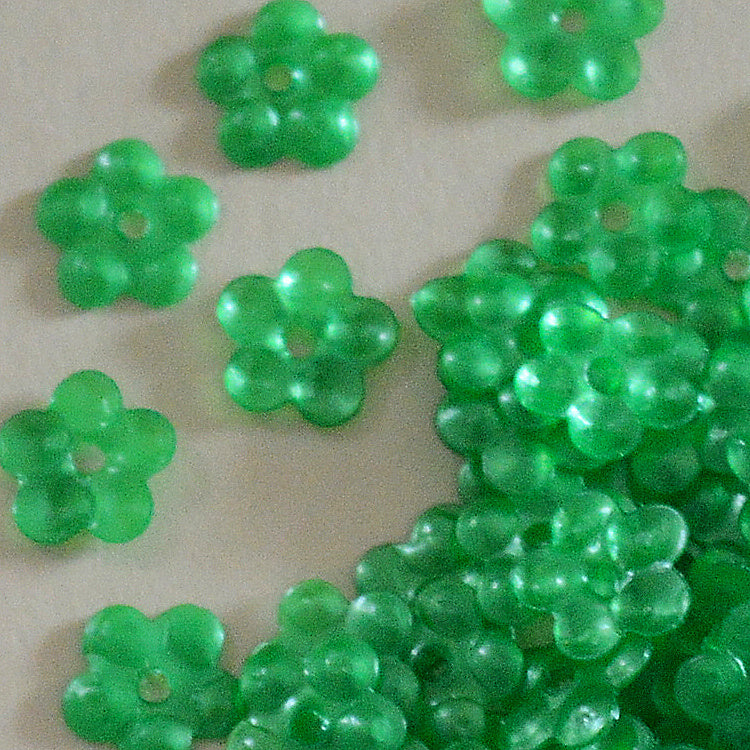 5mm Satin Flower Shamrock