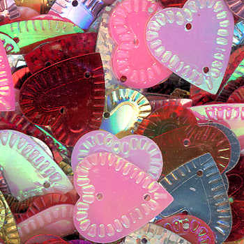 16mm Heart Mix 1400 count