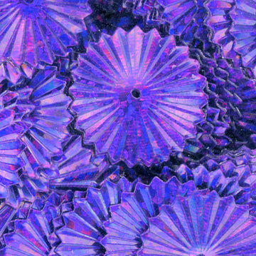 16mm Hologram Sunburst Grape