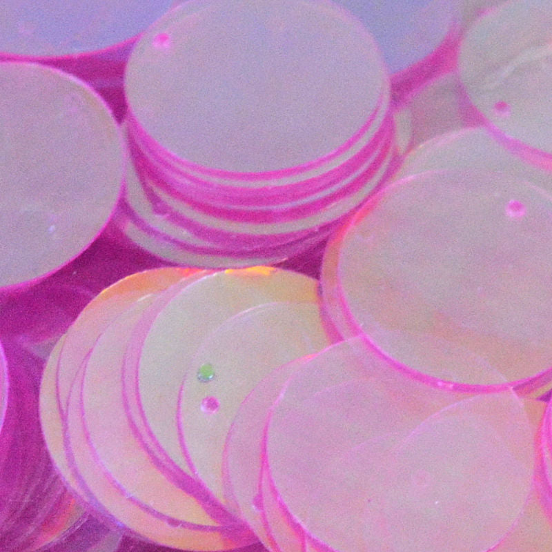 20mm Paillette Crystal Iris Bubblegum 1000 count