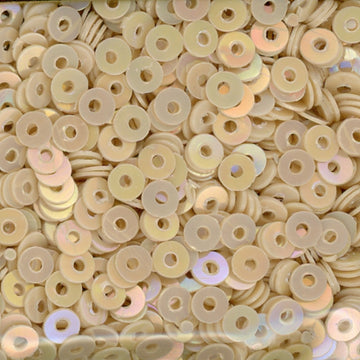3mm Flat Opaque Iridescent Lt Beige