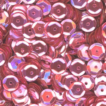 6mm Slightly Cupped Metallic Pink 100 grams