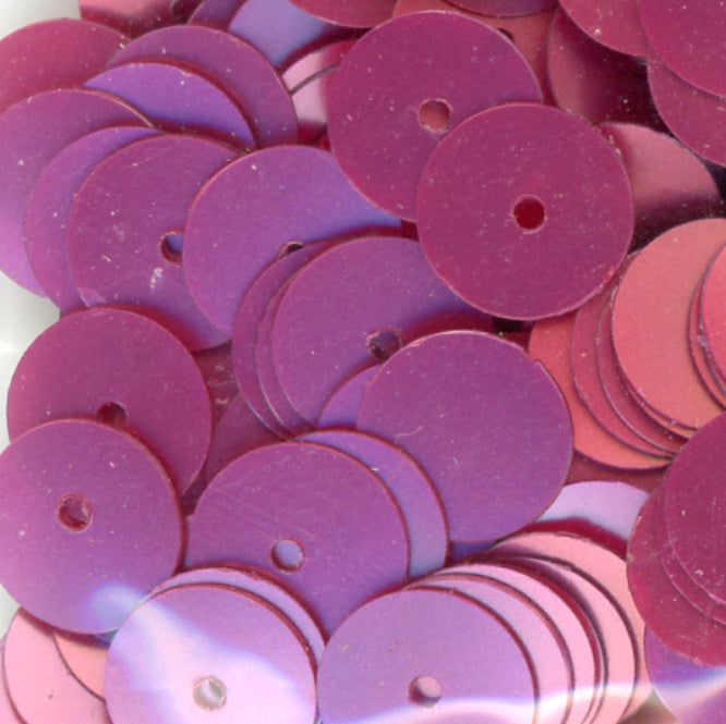 8mm Flat Satin Dk Mauve
