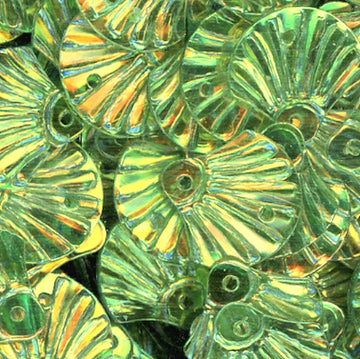 12mm Shell Crystal Iris Mystic Meadow 100 Grams
