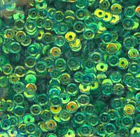 4mm Slightly Cupped Crystal Iris Seaspray 100 Grams