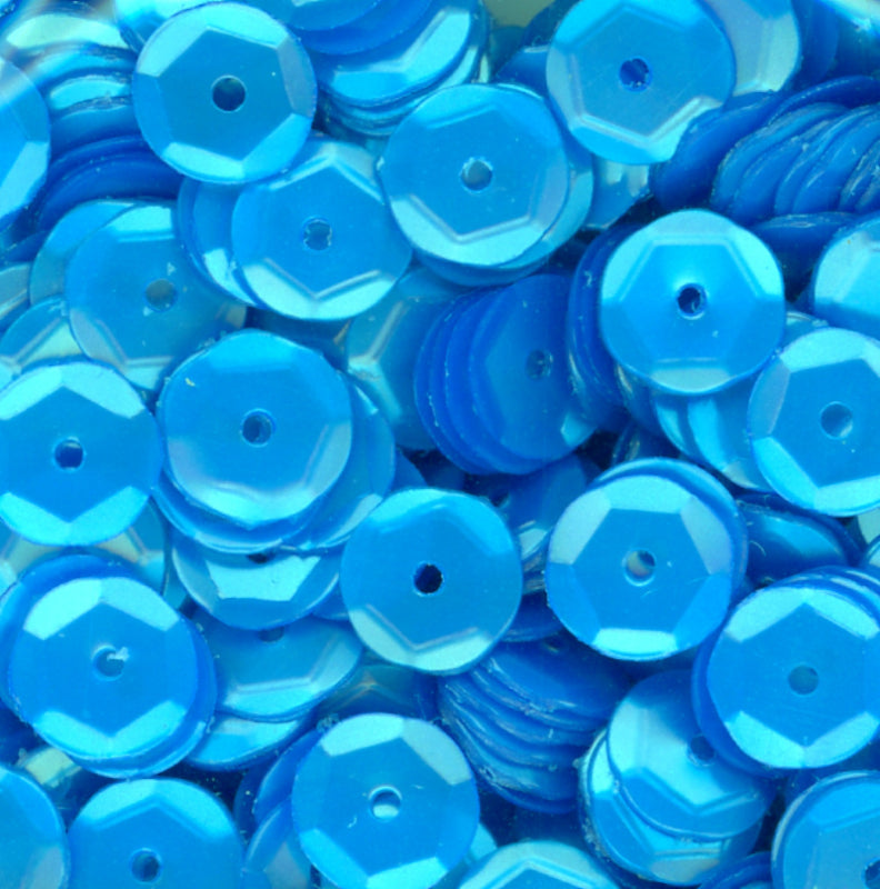 6mm Slightly Cupped Satin Laguna 100 Grams