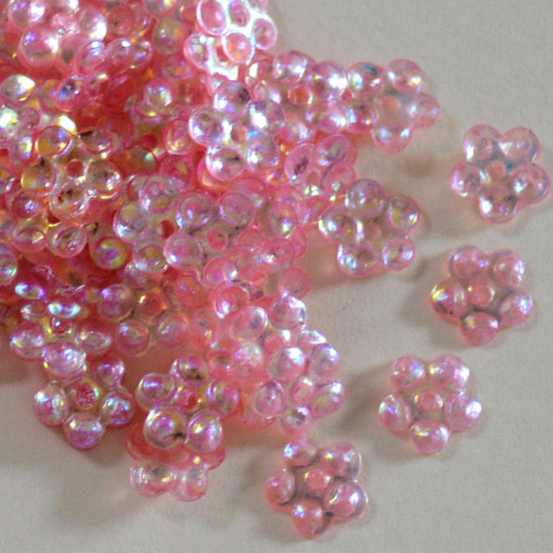5mm Crystal Iris Flower Pinkadilly Circus 100 Grams