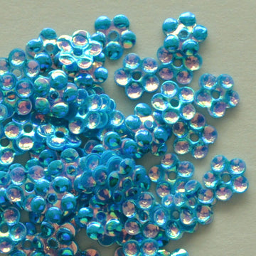 5mm Flower Crystal Opaque Poseidon