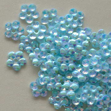 5mm Flower Crystal Opaque Oceanside