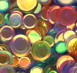 Crystal Iris Confetti Mixed Colors