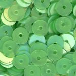 5mm Flat Satin Granny Smith