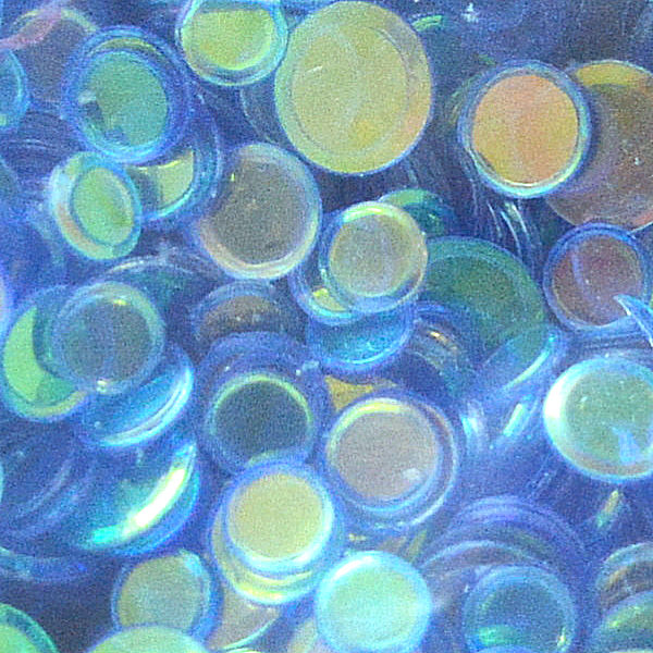 Crystal Iris Confetti Blue Lagoon
