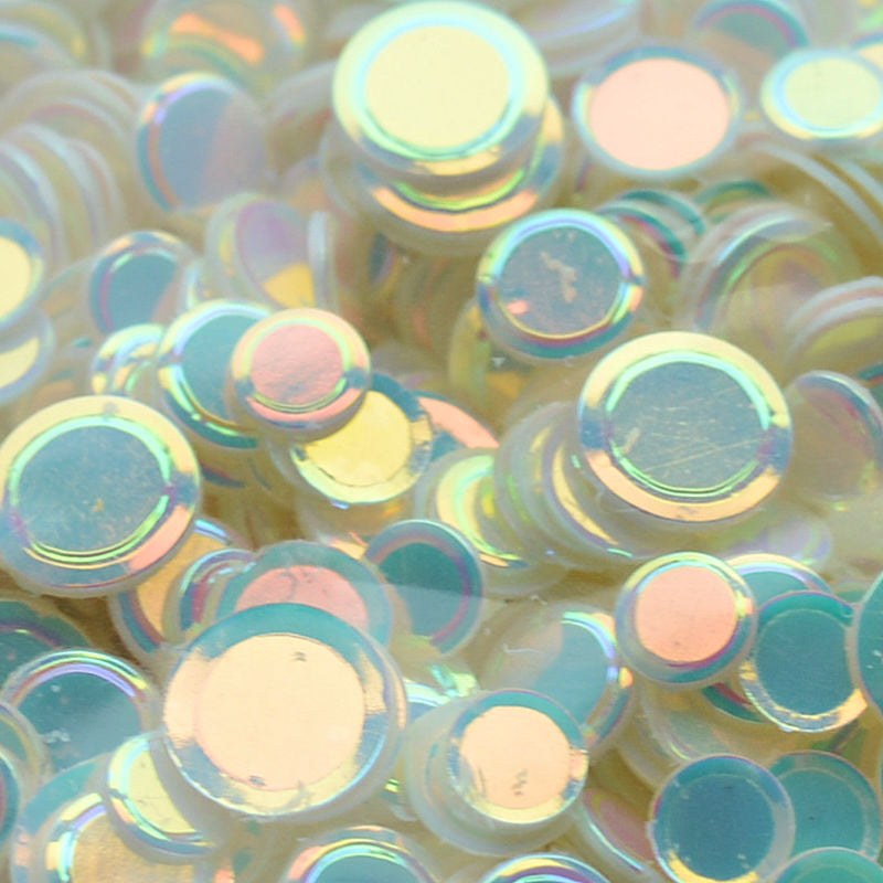 Crystal Opaque Confetti Creme Puff 100 grams