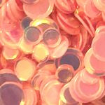 Crystal Opaque Confetti Powderpuff Pink 100 grams
