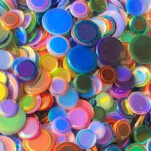Crystal Opaque Confetti Mixed Colors