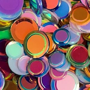 Crystal Opaque Confetti Mixed Colors 100 grams