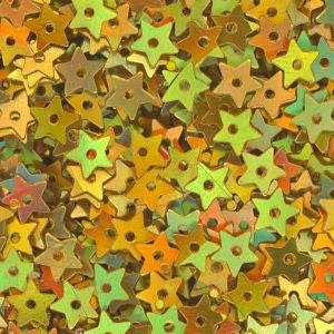 5mm Star Progressive Hologram Gold