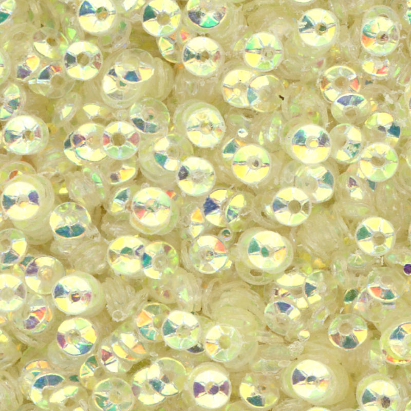 3mm Fully Cupped Crystal Iris Copacabana 100 grams