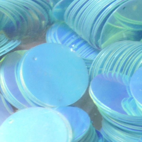 20mm Paillette Crystal Opaque Oceanside 1000 count