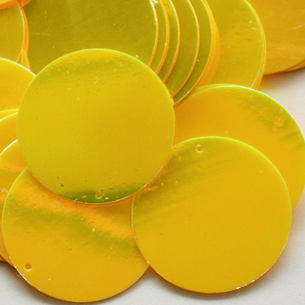 30mm Paillette Crystal Opaque Sunsational 500 count