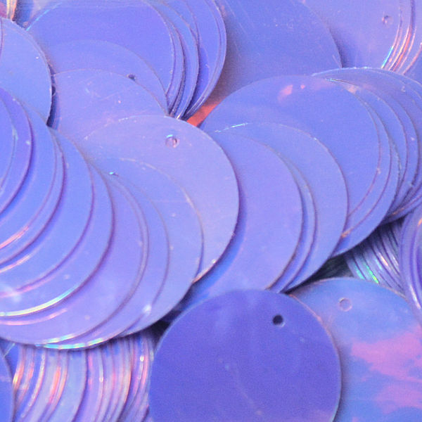 20mm Paillette Crystal Opaque Periwinkle