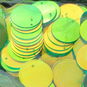 20mm Paillette Crystal Iris Sour Apple 1000 count