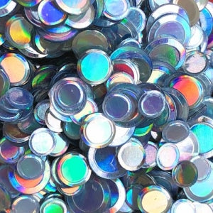 Hologram Confetti Silver