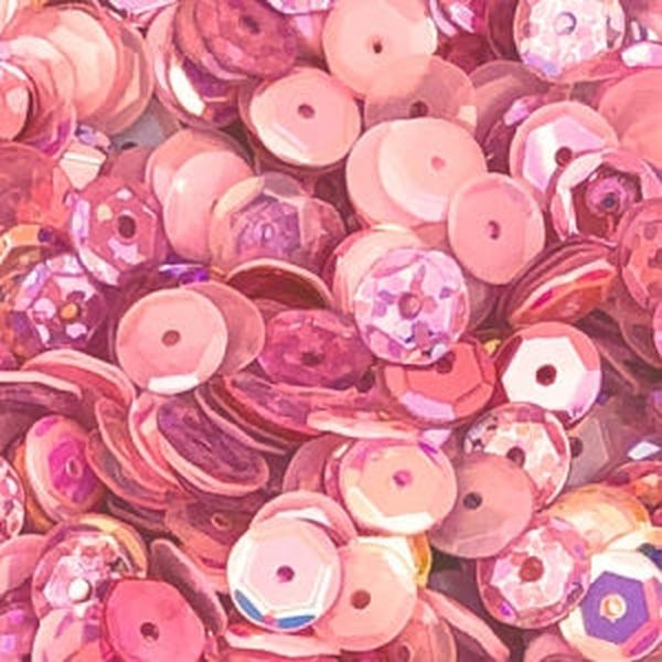 5mm Slightly Cupped Fairyland Sequin blend