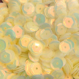 10mm Slightly Cupped Opalescent Chiffon
