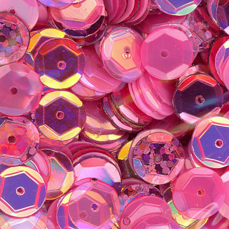 8mm Slightly Cupped Candyland Sequin blend