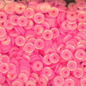 5mm Slightly Cupped Opalescent Taffy