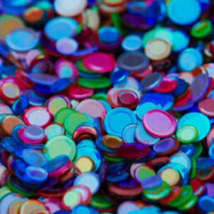 Crystal Metallic Confetti Mix 100 grams