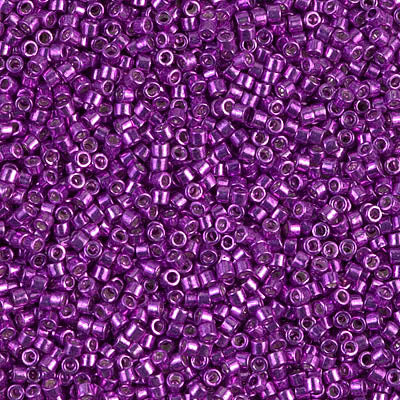 Delica 11/0 Galvanized Magenta