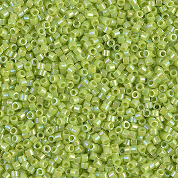 Delica 11/0 Chartreuse Opaque AB