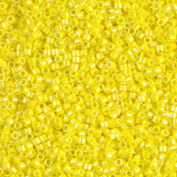 Delica 11/0 Yellow Opaque AB