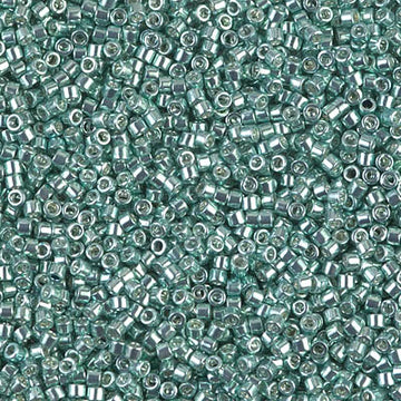 Delica 11/0 Galvanized Turquoise Green