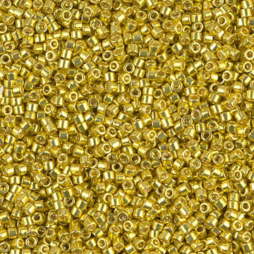 Delica 11/0 Galvanized Lemon
